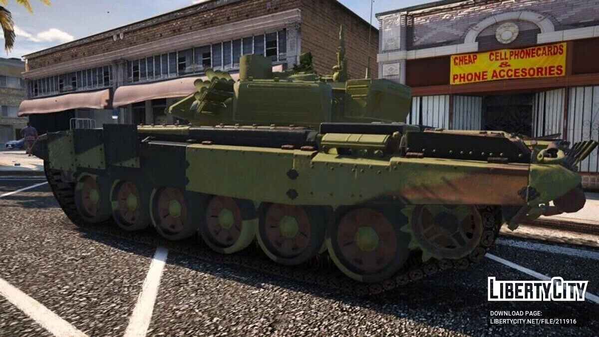 T72 B3 Serbian Woodland - Vojska Srbije / GTA 5