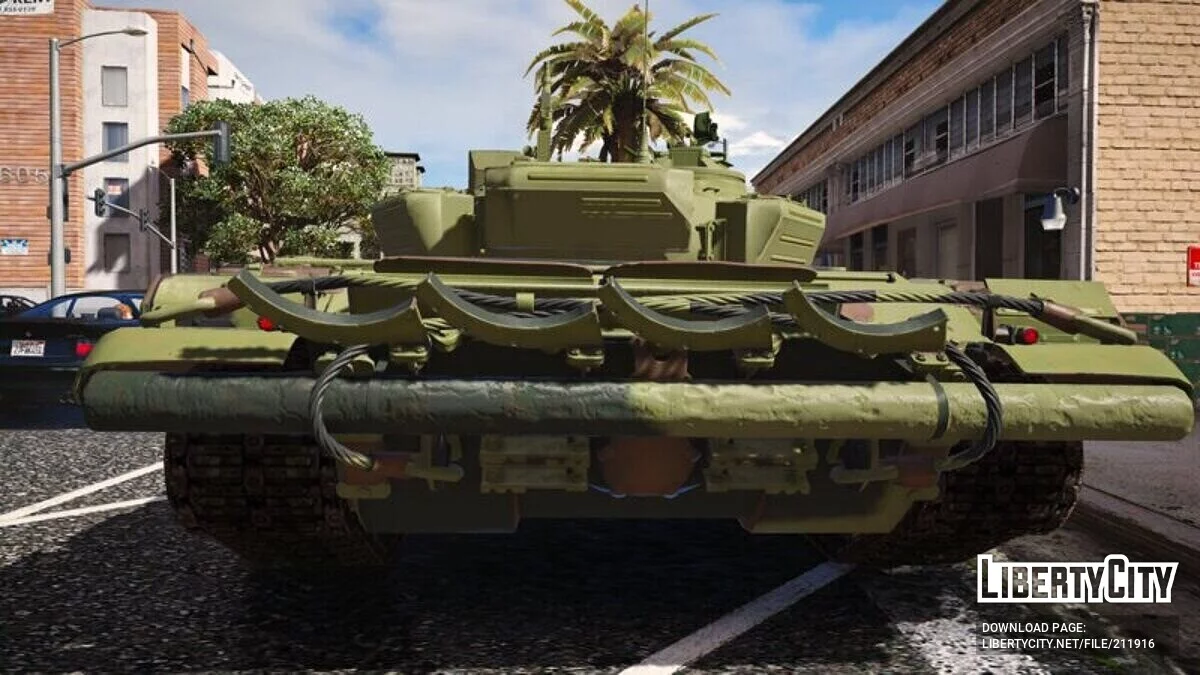 T72 B3 Serbian Woodland - Vojska Srbije / GTA 5