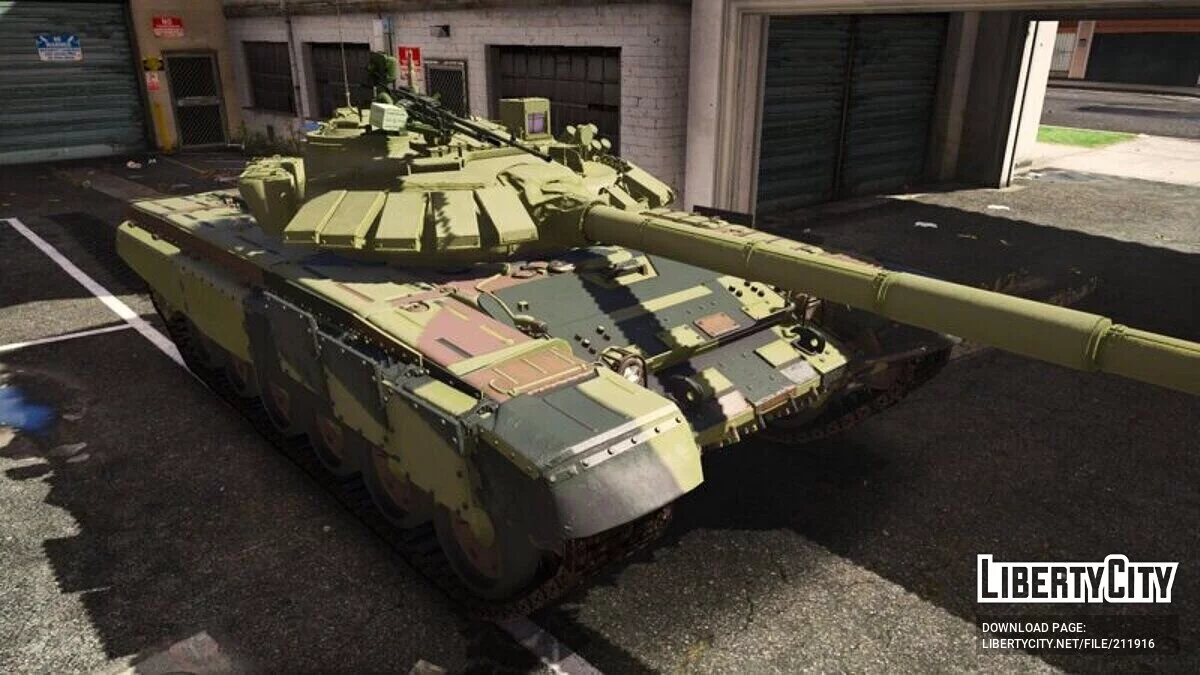 T72 B3 Serbian Woodland - Vojska Srbije / GTA 5