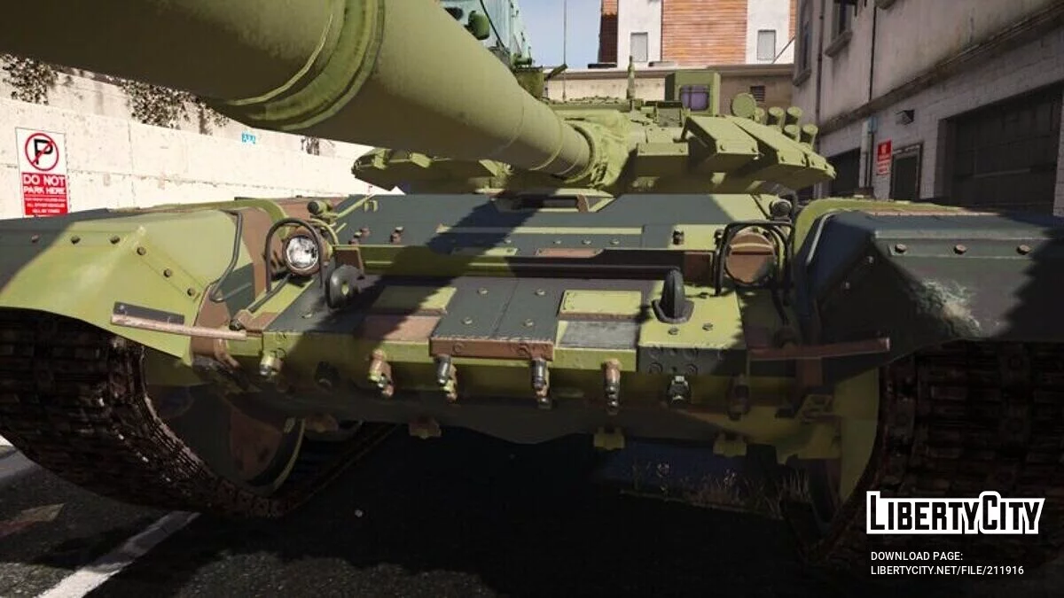 T72 B3 Serbian Woodland - Vojska Srbije / GTA 5