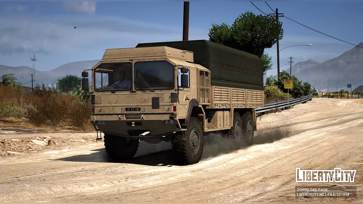 MAN HX58 British Military Truck 6x6 [Add-On] / GTA 5