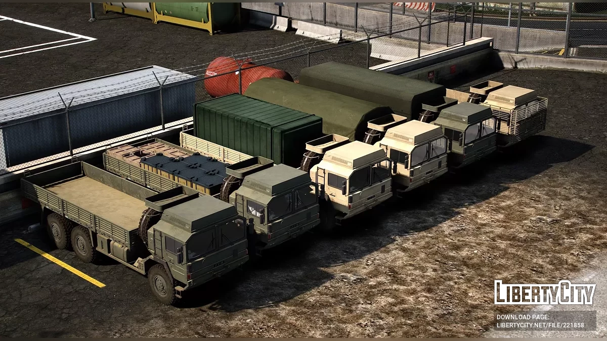 MAN HX58 British Military Truck 6x6 [Add-On] / GTA 5