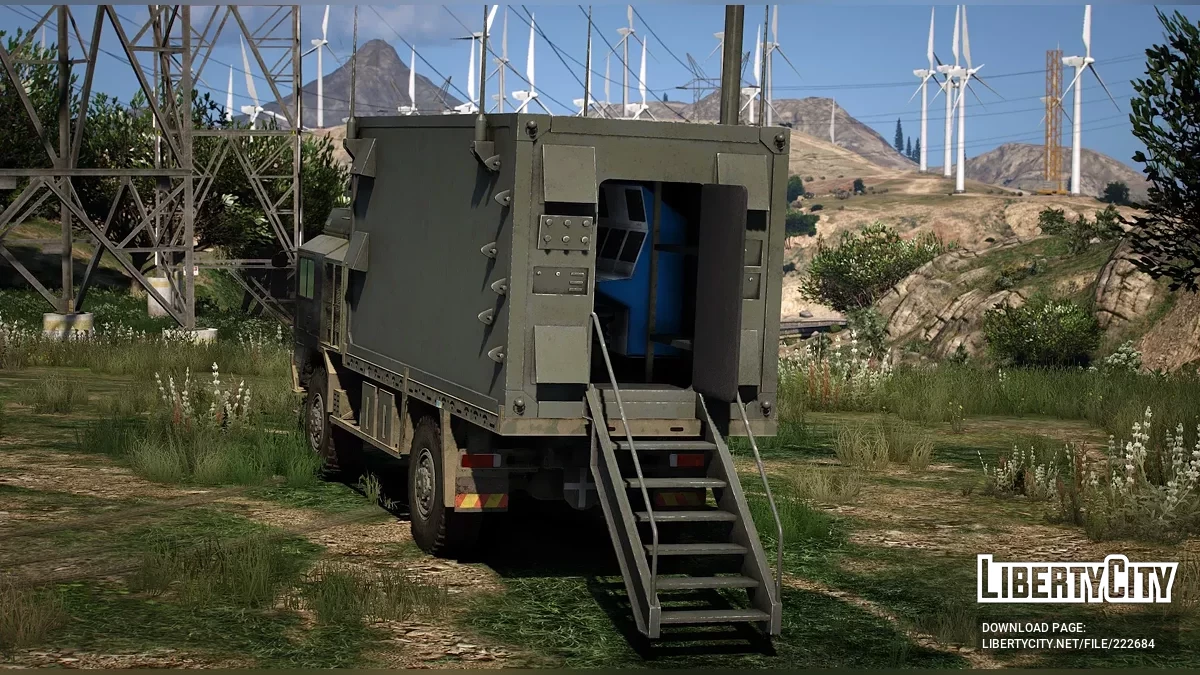 Sky Sabre Command Truck British Army [Add-On] / GTA 5