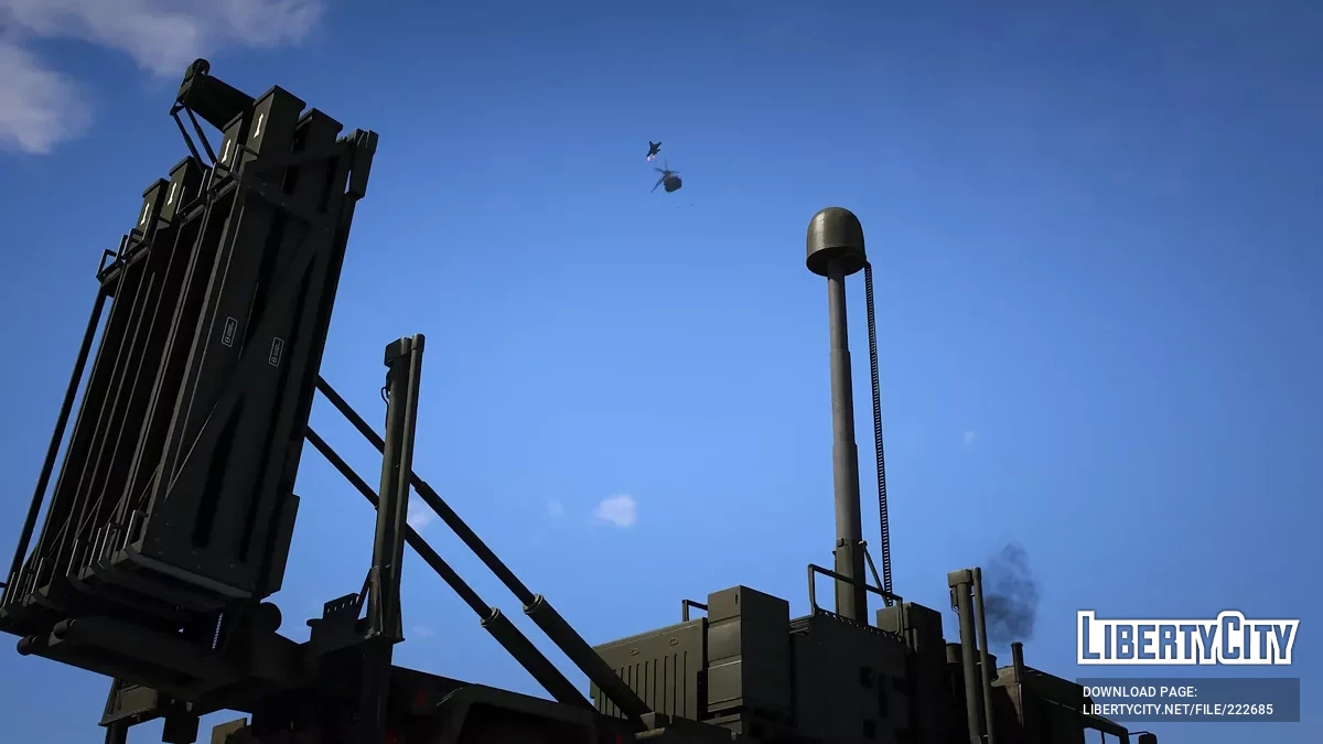 Truk Peluncur Rudal Sky Sabre Tentara Inggris [Tambahan | Animasi] / GTA 5