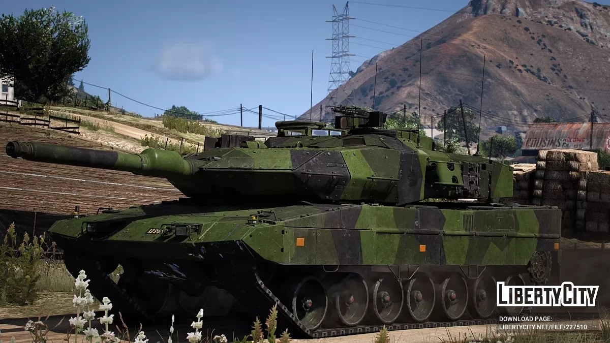瑞典军队 Stridsvagn 122 [附加内容] / GTA 5