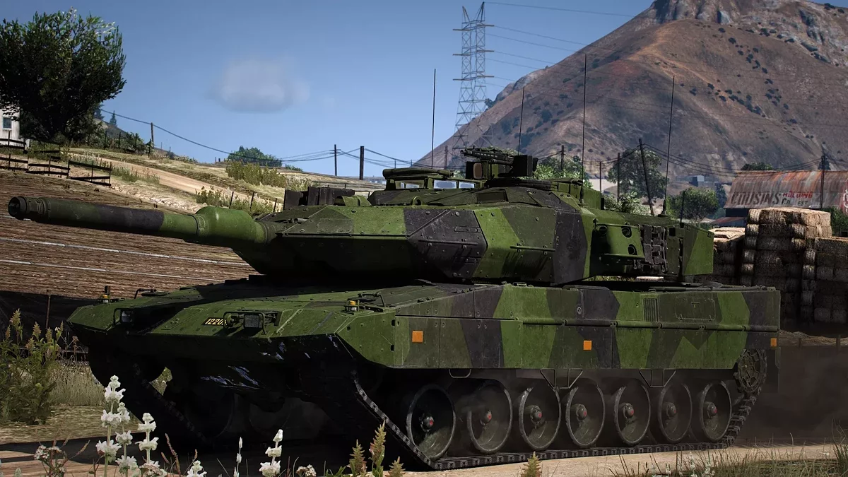 瑞典军队 Stridsvagn 122 [附加内容] / GTA 5