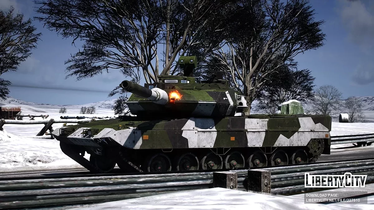 瑞典军队 Stridsvagn 122 [附加内容] / GTA 5