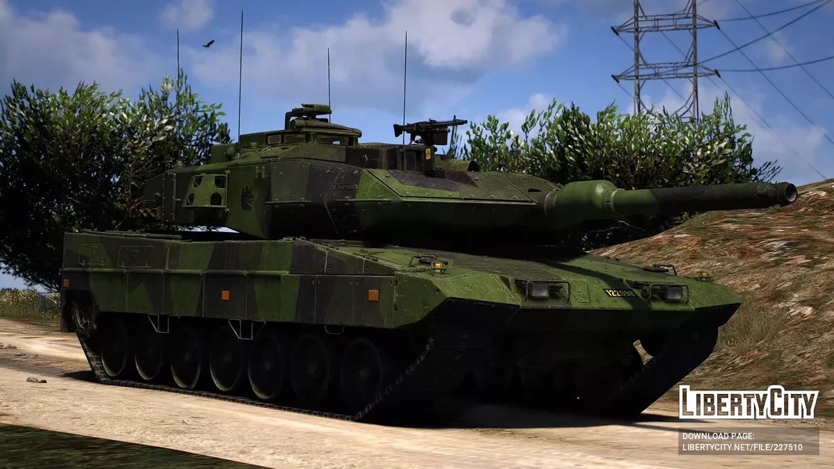 瑞典军队 Stridsvagn 122 [附加内容] / GTA 5