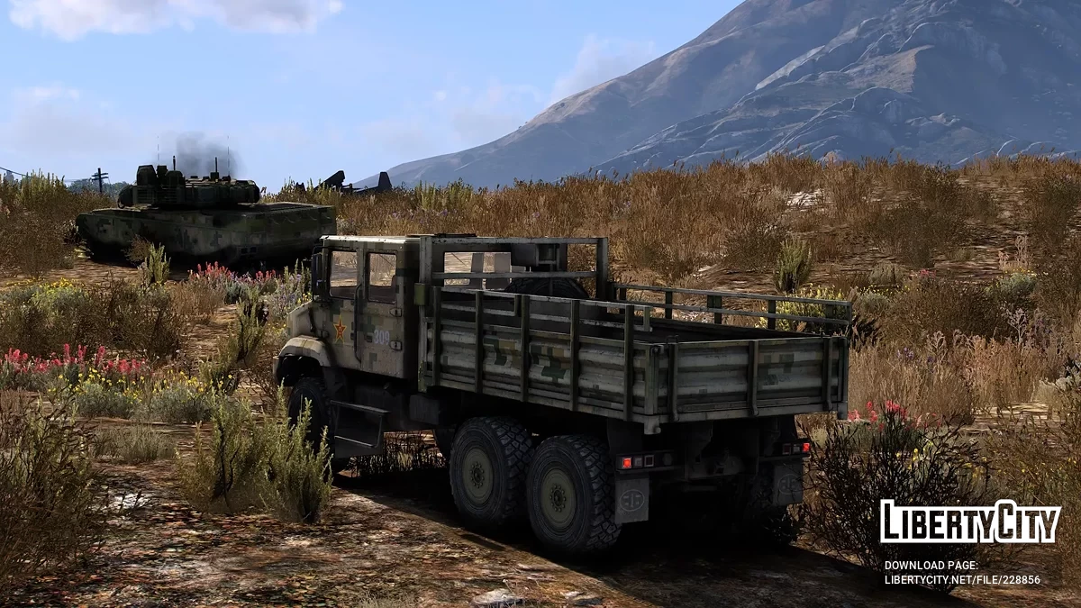 Camion FAW MV3 Chine [Add-On | LODs] / GTA 5