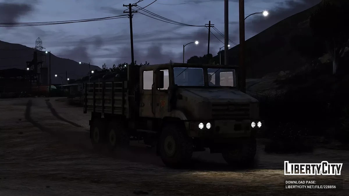 Camion FAW MV3 Chine [Add-On | LODs] / GTA 5