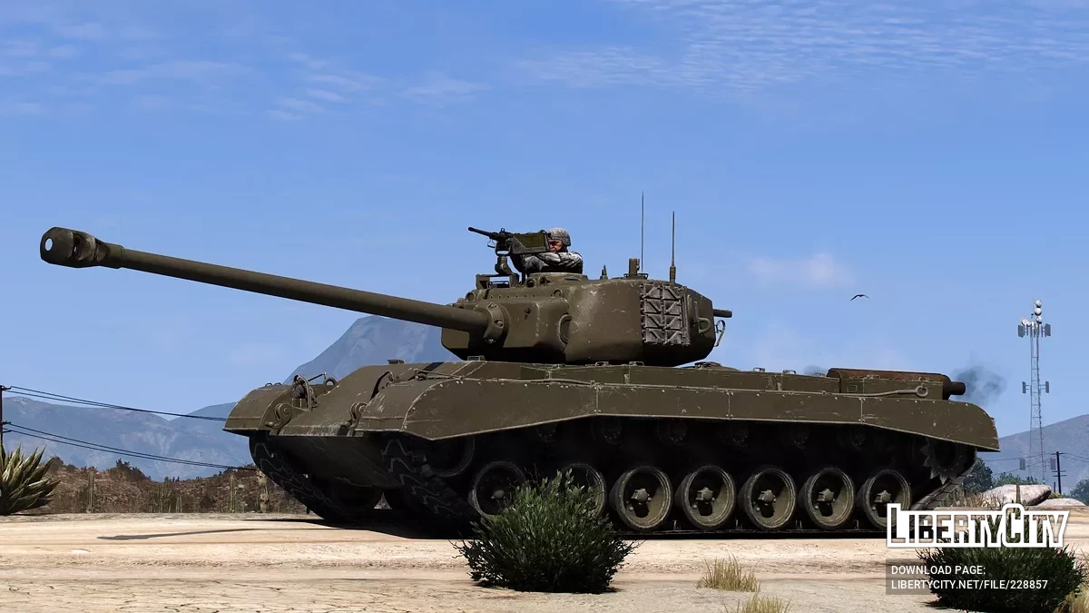 T32E1 Heavy Tank [Add-On] / GTA 5
