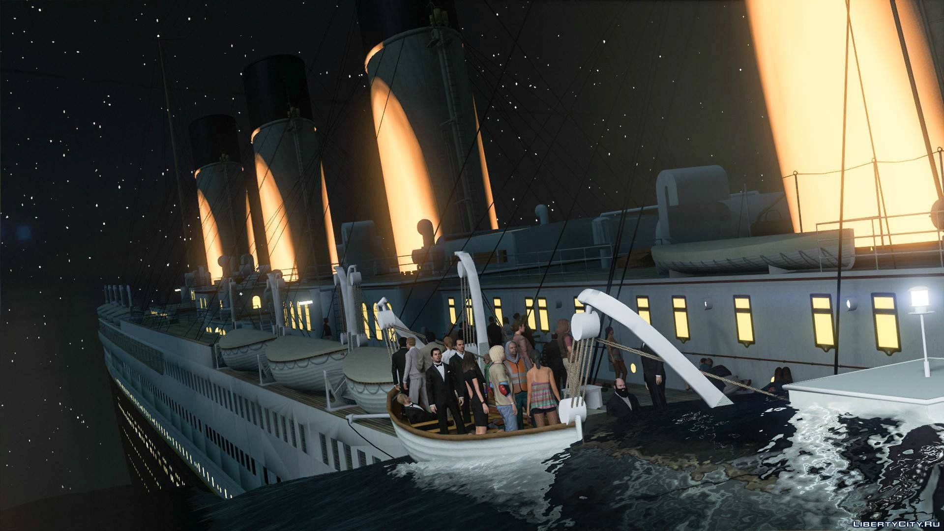 Download RMS Titanic [HQ | Add-on]  for GTA 5