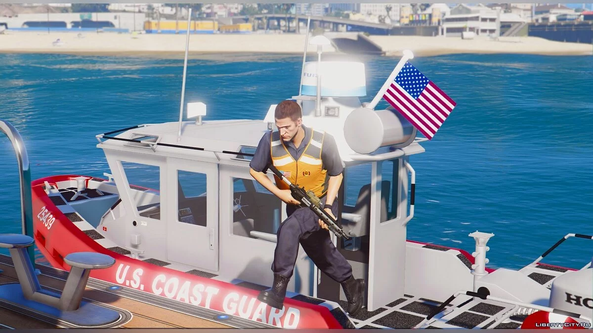 USCG Defender class [Add-On / Replace] / GTA 5