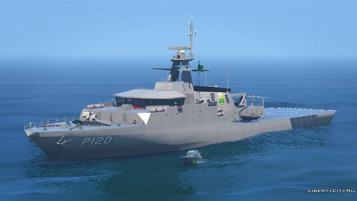 كلاس P-120 أمازوناس دخان + سلاح [إضافة] 2.0 / جي تي أي 5