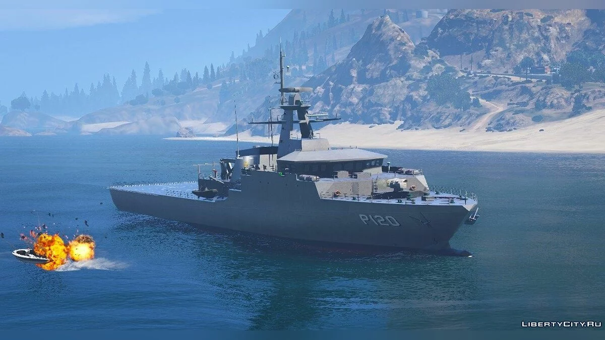 كلاس P-120 أمازوناس دخان + سلاح [إضافة] 2.0 / جي تي أي 5