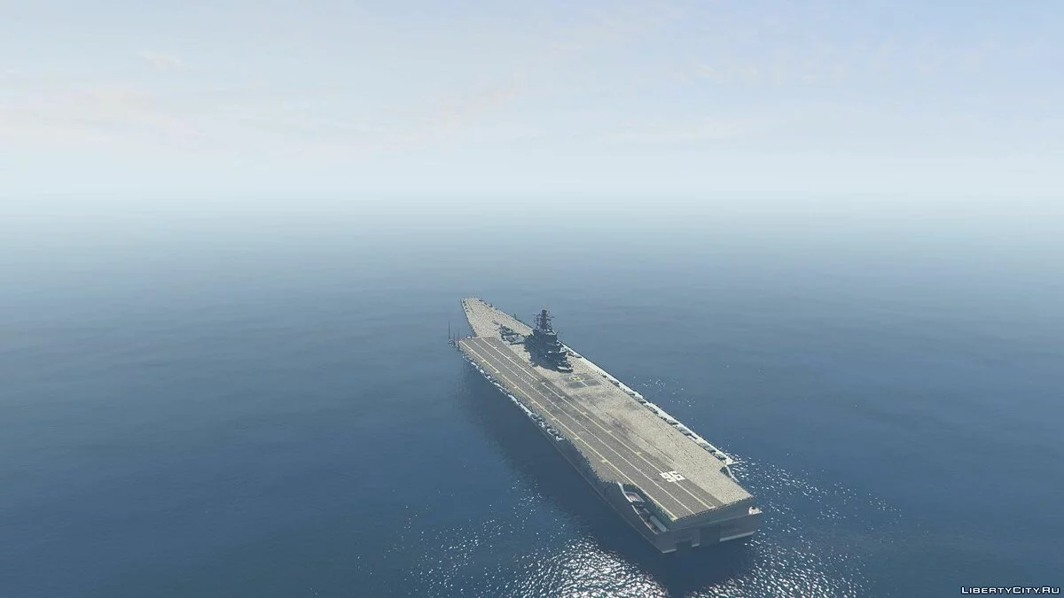 Drivable Aircraft Carrier [Add-On] 2.0 / GTA 5