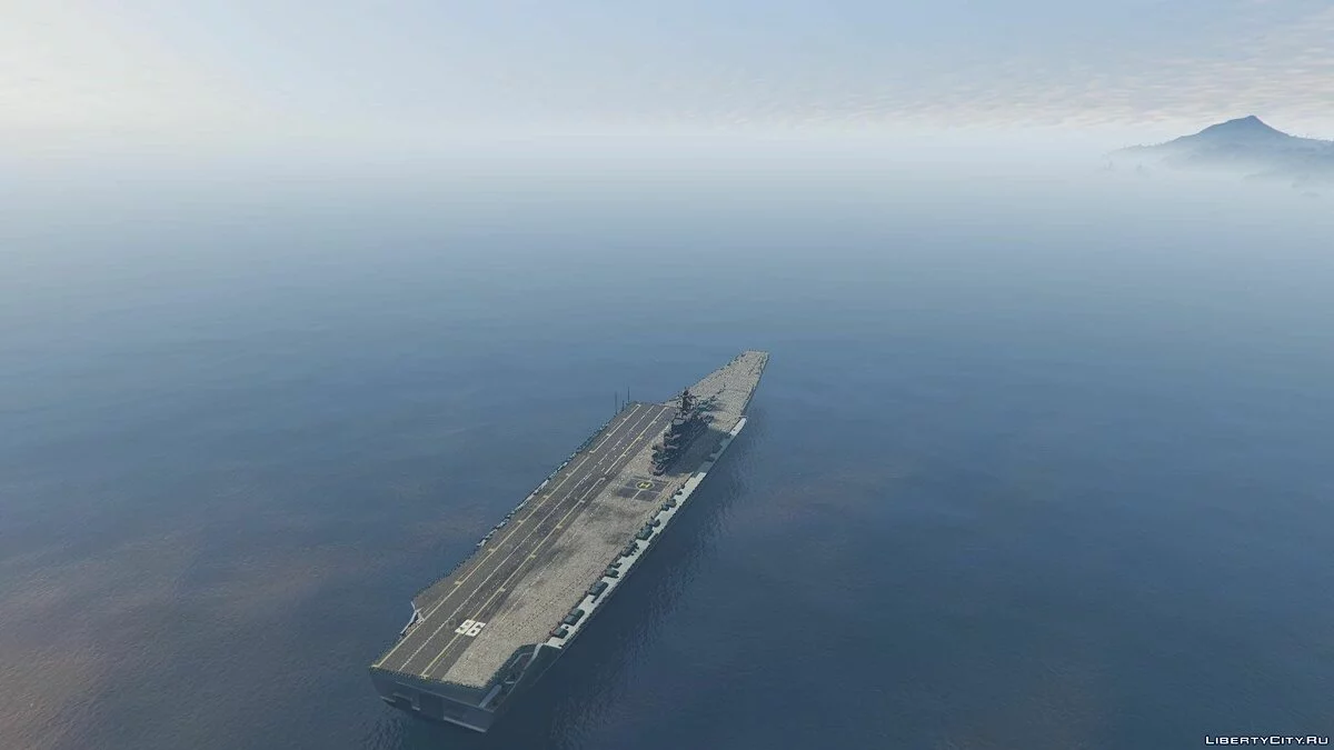 Drivable Aircraft Carrier [Add-On] 2.0 / GTA 5