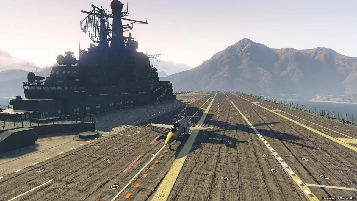 Drivable Aircraft Carrier [Add-On] 2.0 / GTA 5
