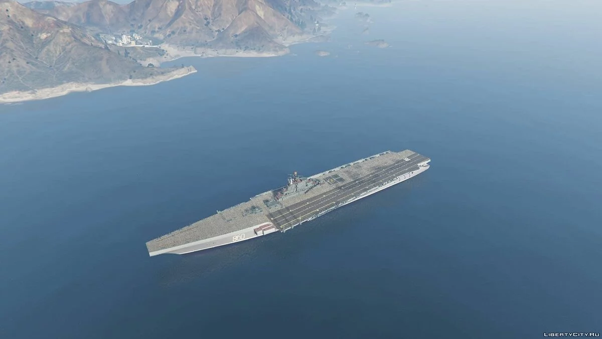 Drivable Aircraft Carrier [Add-On] 2.0 / GTA 5