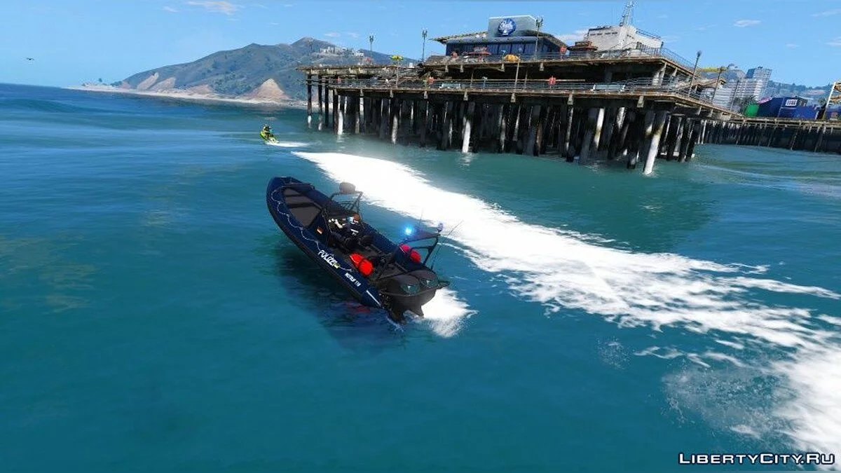 水上警察船（德国） [非 - ELS] 1.0 / GTA 5
