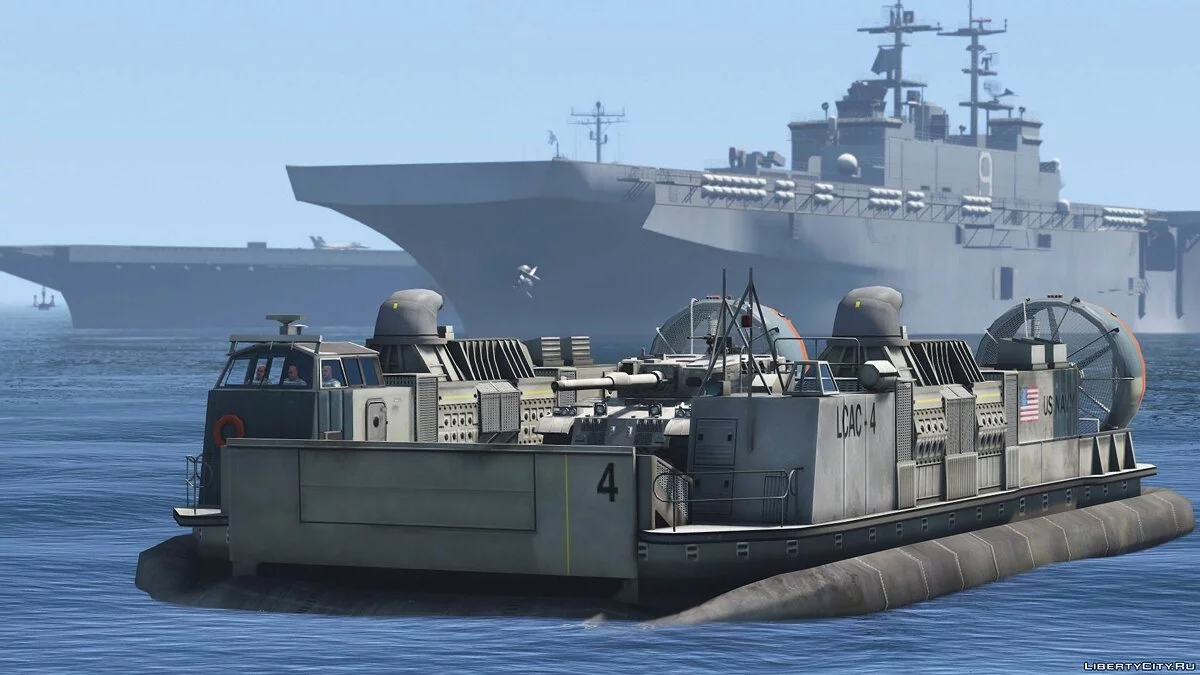 Hovercraft LCAC de la Marina de EE. UU. 1.0 / GTA 5