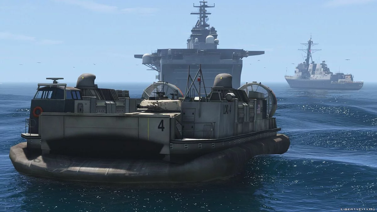 Hovercraft LCAC de la Marina de EE. UU. 1.0 / GTA 5