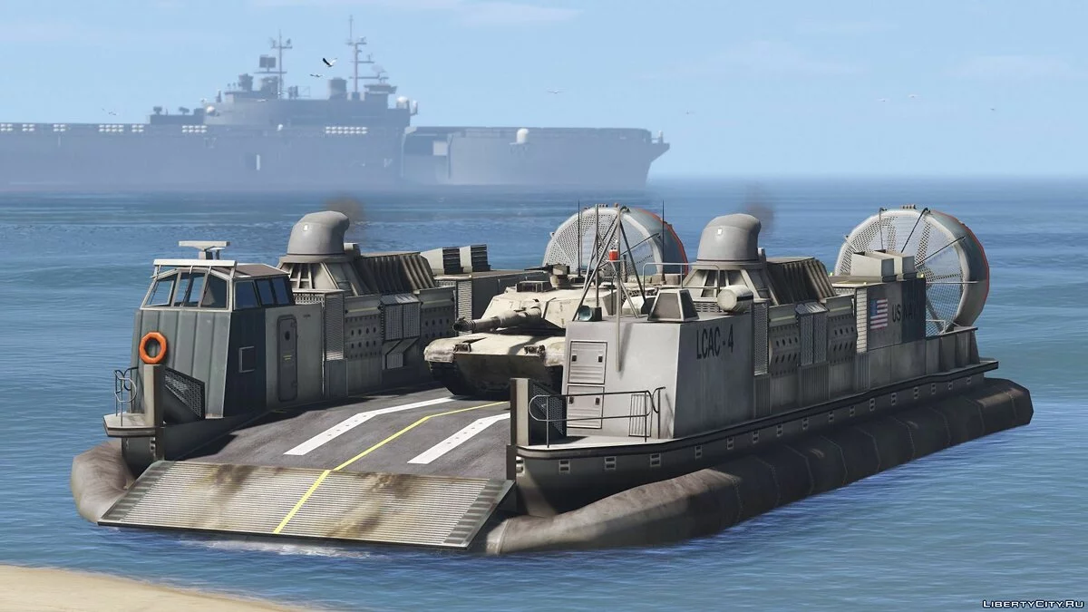 Hovercraft LCAC de la Marina de EE. UU. 1.0 / GTA 5