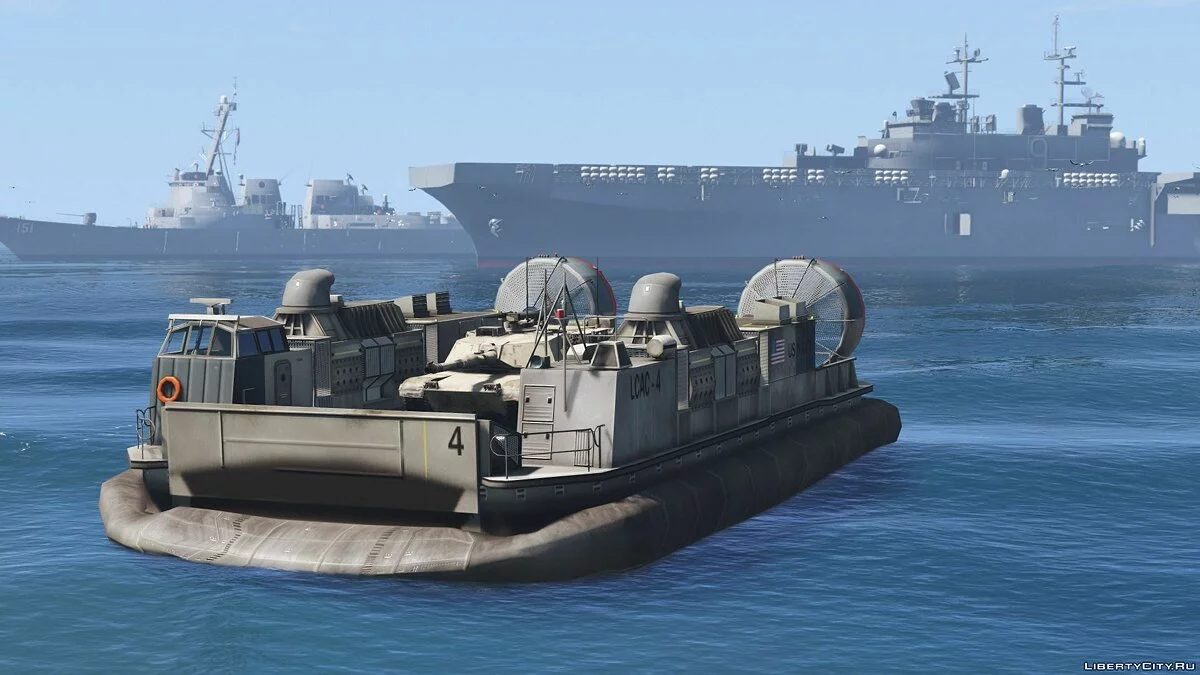 Hovercraft LCAC de la Marina de EE. UU. 1.0 / GTA 5