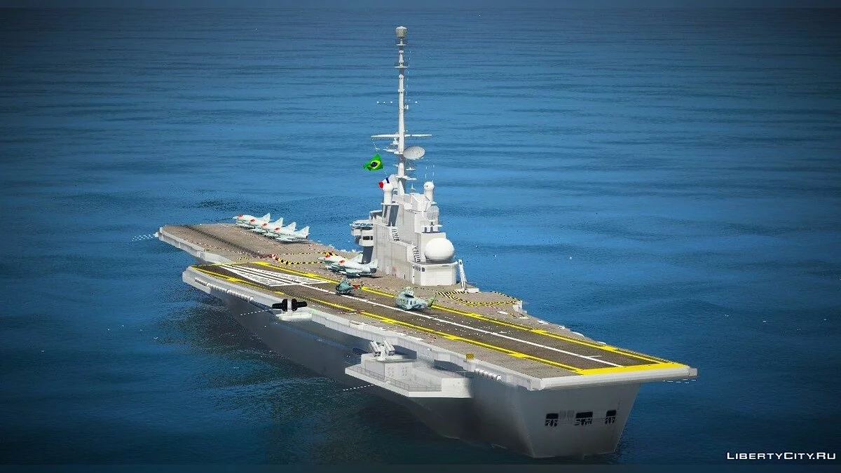 Portaaviones Foch NAe São Paulo (A-12) [Complemento] / GTA 5