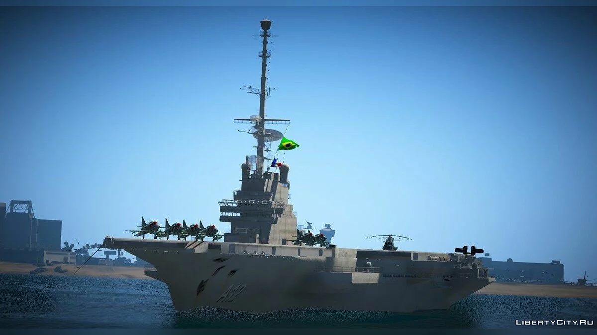 Portaaviones Foch NAe São Paulo (A-12) [Complemento] / GTA 5