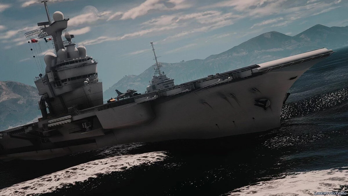 French aircraft carrier Charles de Gaulle [Add-on] V1 / GTA 5