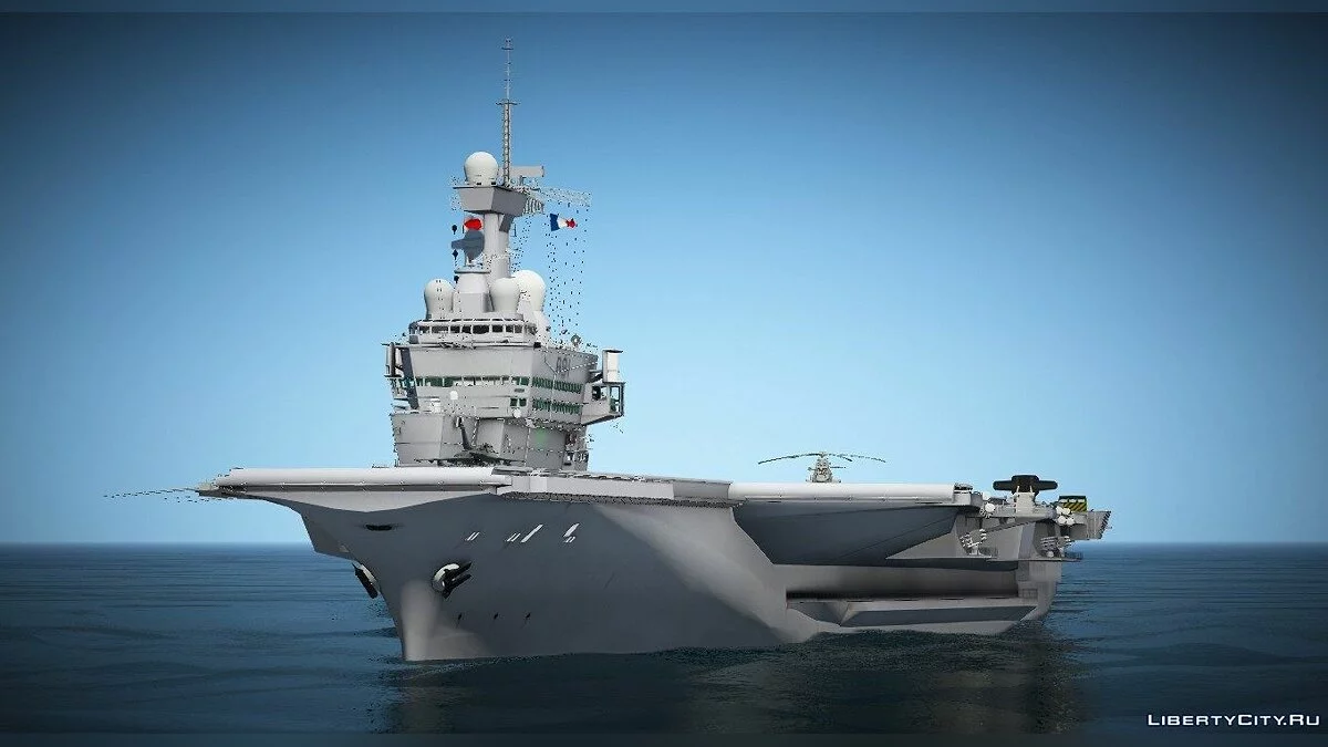 French aircraft carrier Charles de Gaulle [Add-on] V1 / GTA 5