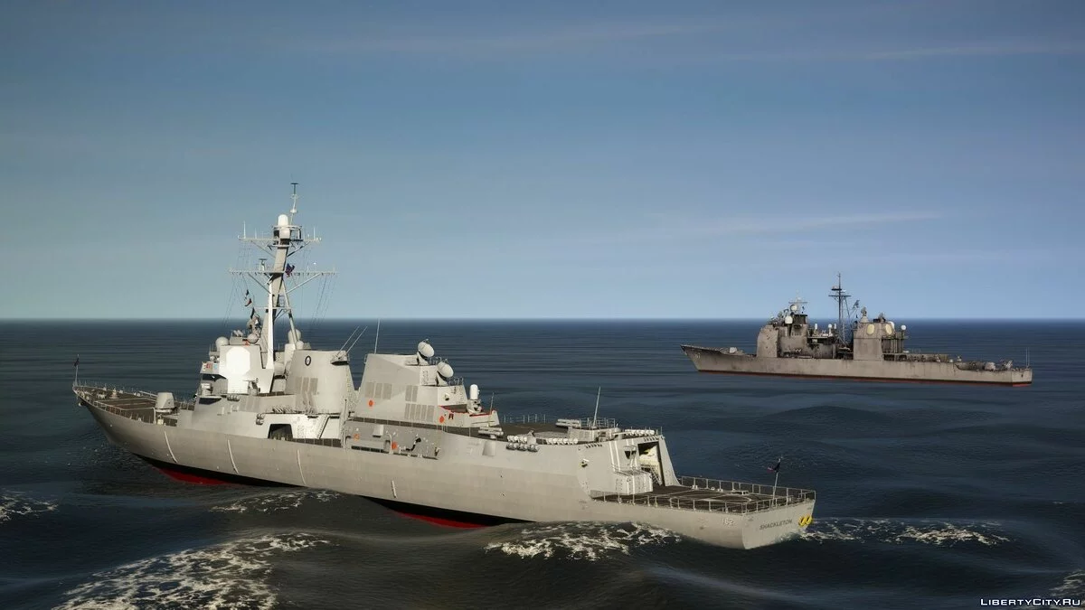 DDG-151 Nathan James [Add-On | Interior | Custom layout] 2.0 / GTA 5