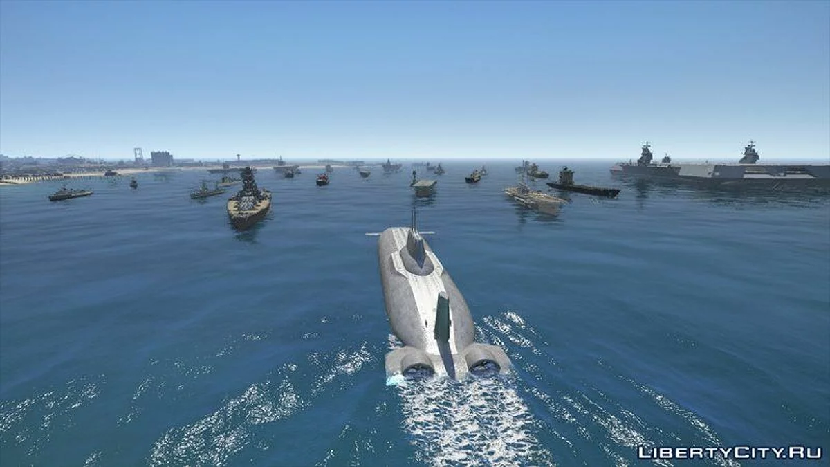 Підводний човен Doomsday, що керується [Додаток] / GTA 5