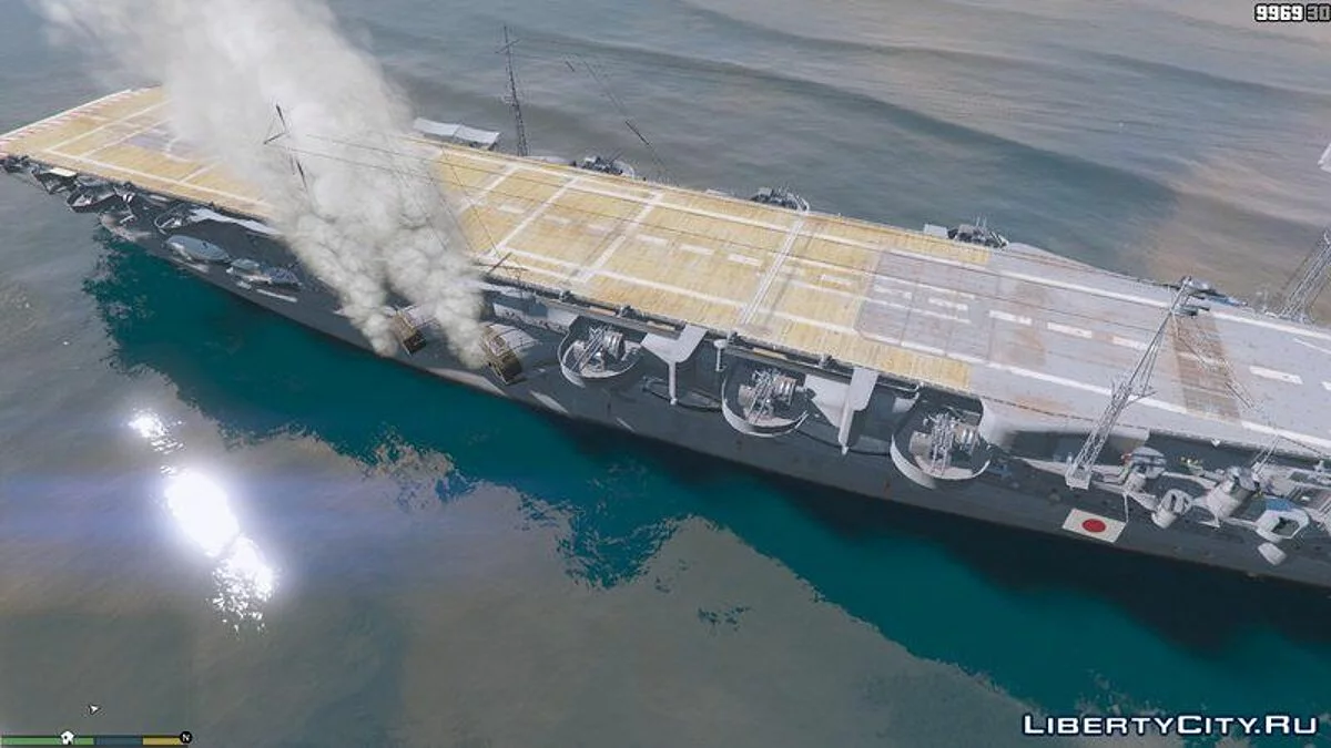 Portaaviones Ryujo 1944 [Complemento] / GTA 5
