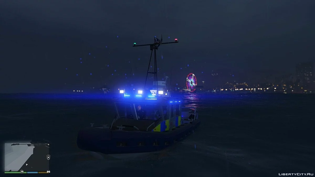 Поліцейська човен Великобританії / GTA 5