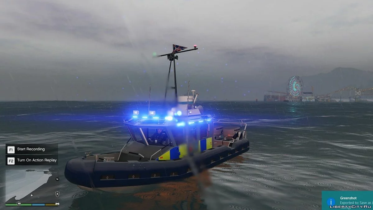 Поліцейська човен Великобританії / GTA 5
