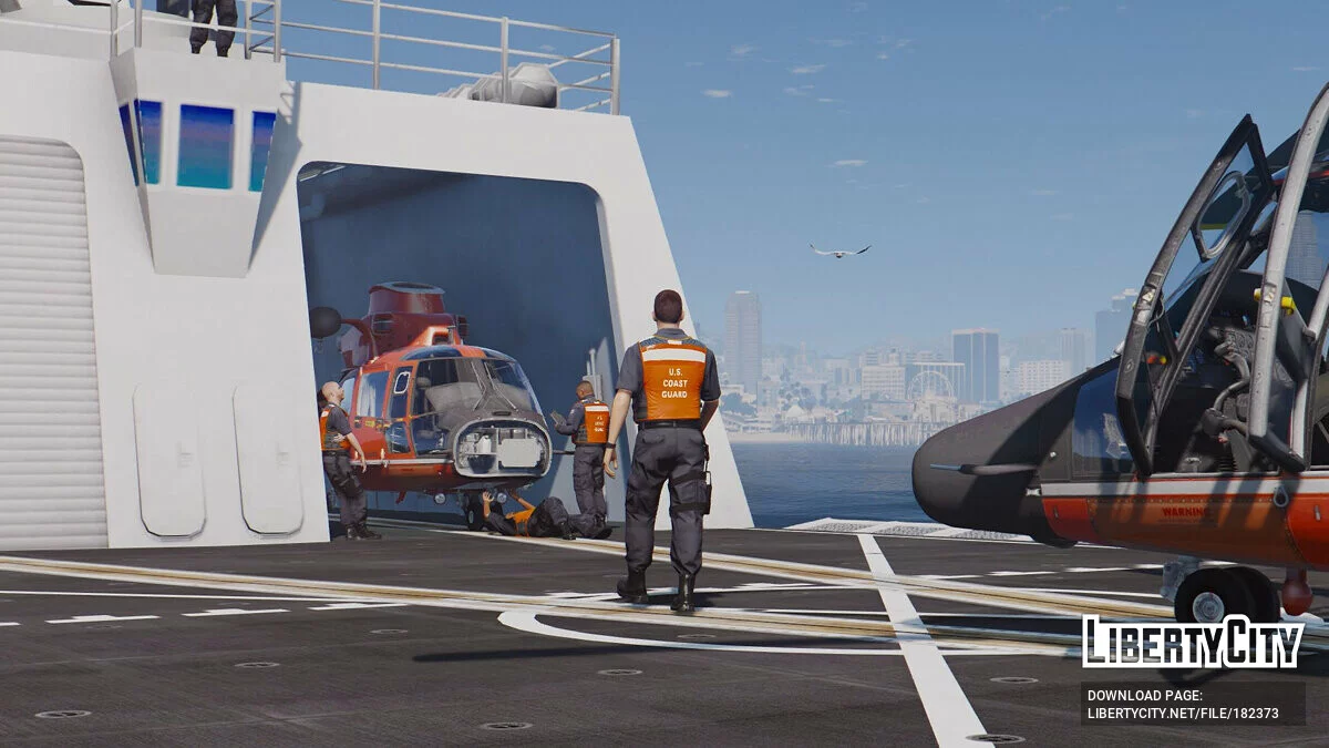 قاطع فئة USCG Legend-Class برثولف [أسلحة عاملة] 1.0 / جي تي أي 5