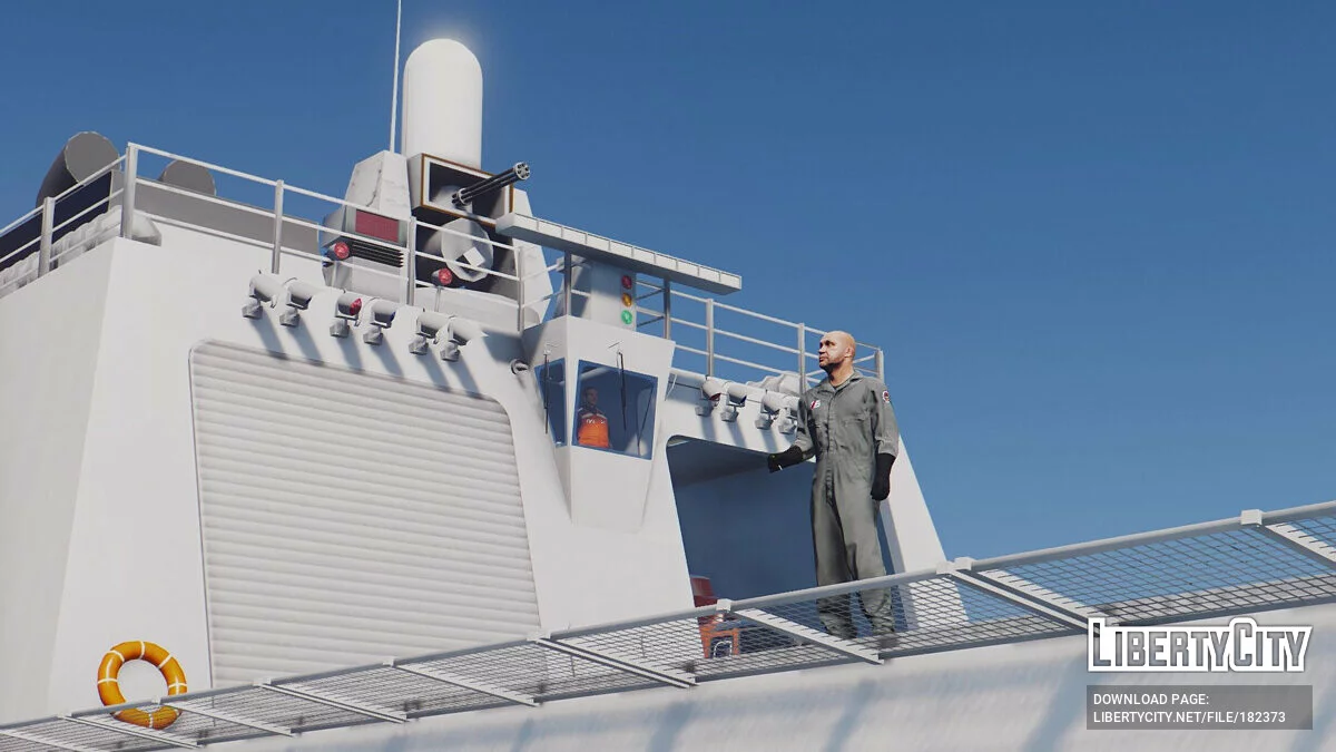 قاطع فئة USCG Legend-Class برثولف [أسلحة عاملة] 1.0 / جي تي أي 5