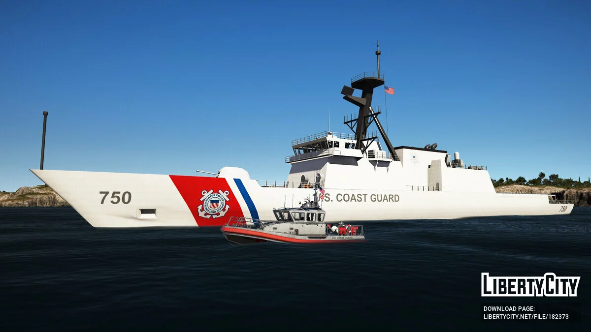 قاطع فئة USCG Legend-Class برثولف [أسلحة عاملة] 1.0 / جي تي أي 5