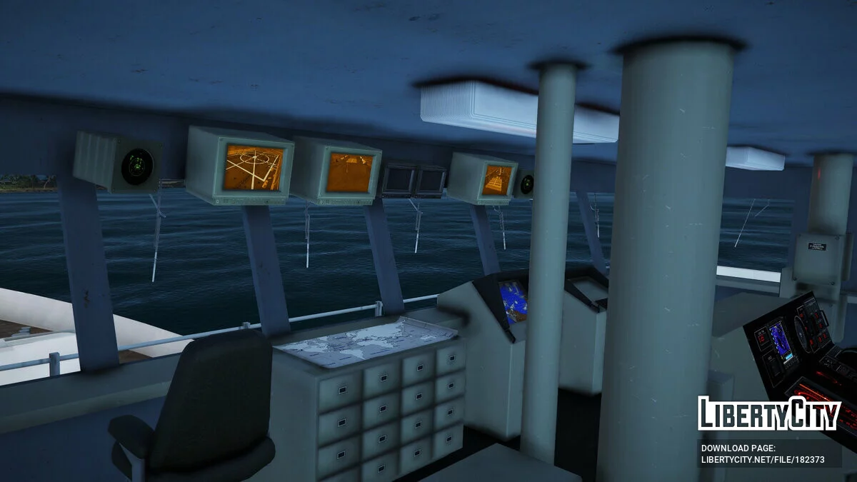 قاطع فئة USCG Legend-Class برثولف [أسلحة عاملة] 1.0 / جي تي أي 5