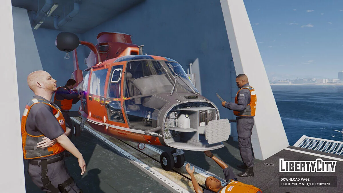 قاطع فئة USCG Legend-Class برثولف [أسلحة عاملة] 1.0 / جي تي أي 5