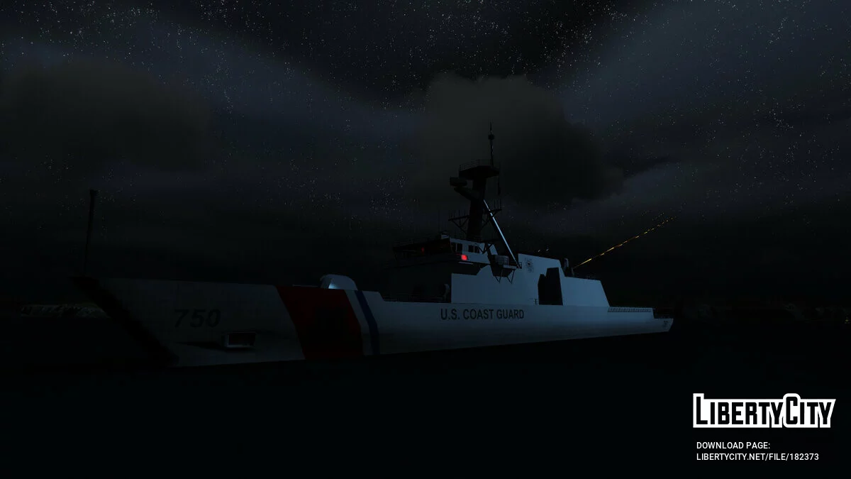 قاطع فئة USCG Legend-Class برثولف [أسلحة عاملة] 1.0 / جي تي أي 5
