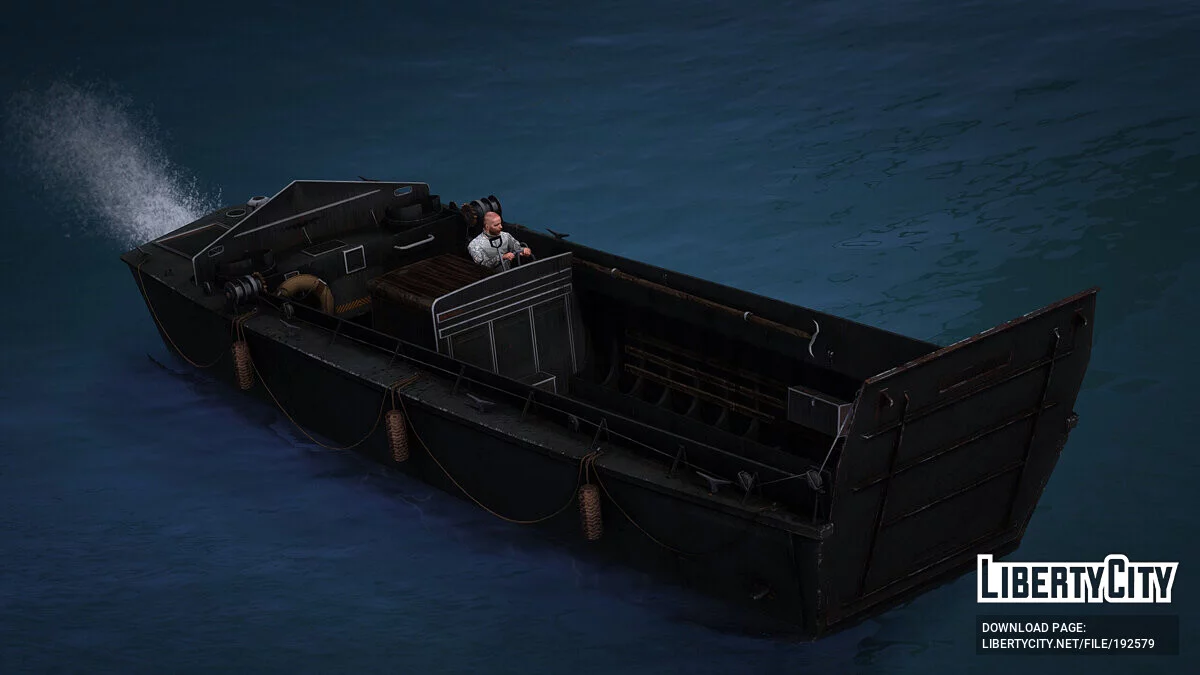 LCVP Higgins Boat [Add-On] 1.0 / GTA 5