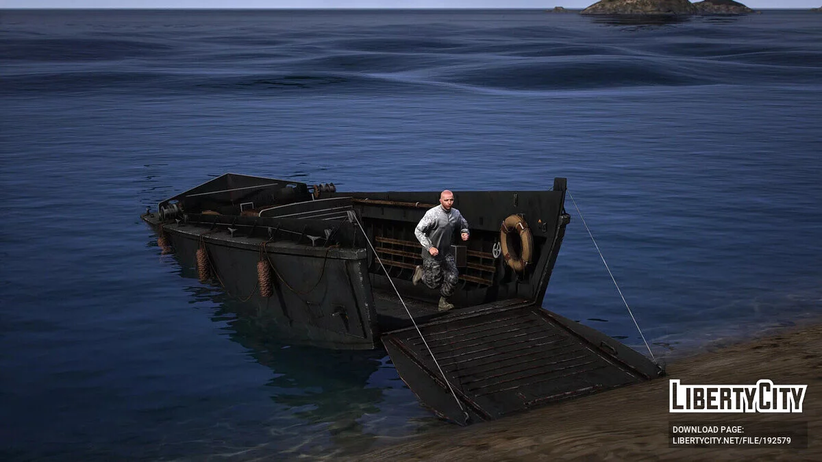 LCVP Higgins Boat [Add-On] 1.0 / GTA 5