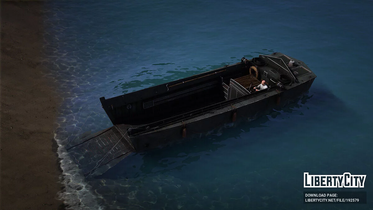 LCVP Higgins Boat [Add-On] 1.0 / GTA 5