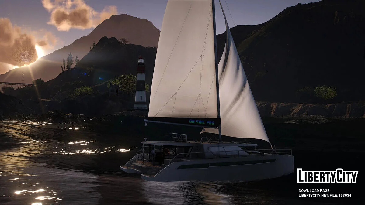 Catamaran Yacht [Add-On] / GTA 5