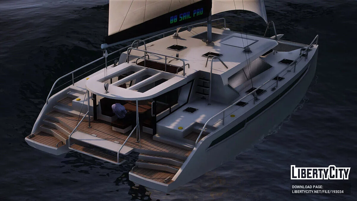 Catamaran Yacht [Add-On] / GTA 5
