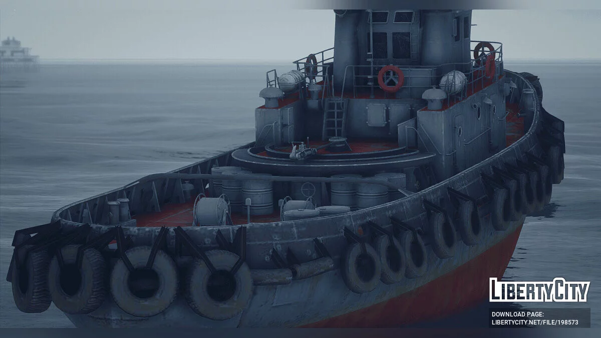Буксир PR-489 [Add-On | FiveM] 1.0 / GTA 5
