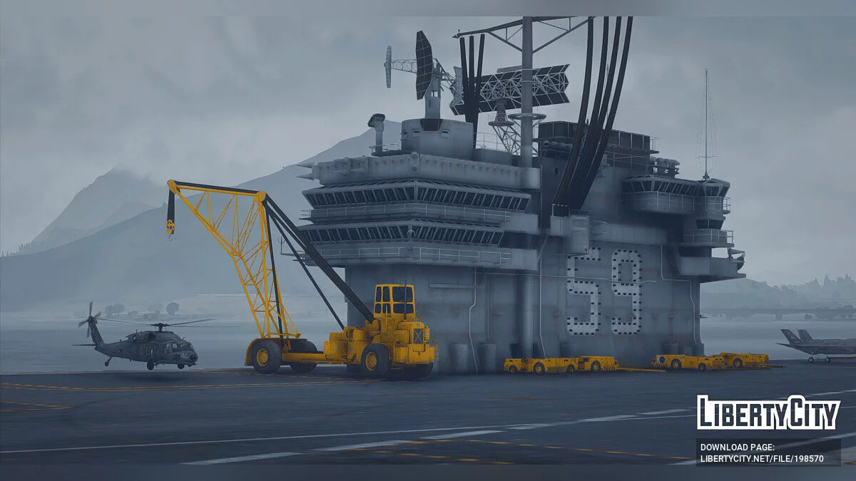 USS Forrestal [Add-On / FiveM] 1.0 / GTA 5